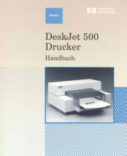 Handbuch - DeskJet 500 Drucker HP